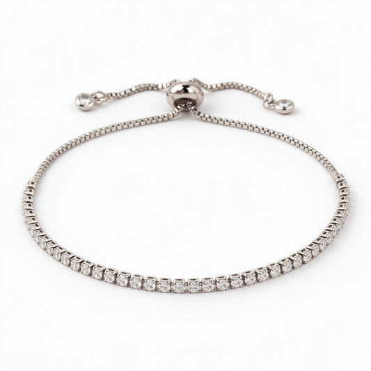Adjustable Tennis Bracelet