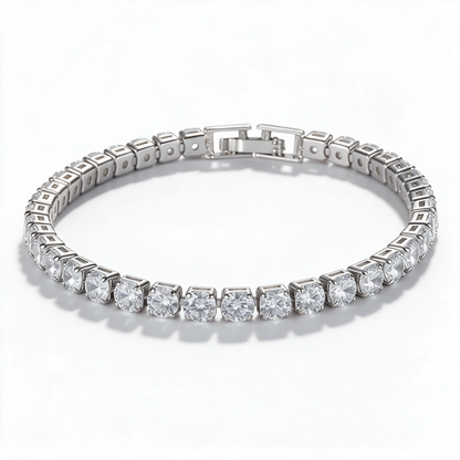 Stackable Medium Tennis Bracelet