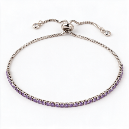 Adjustable Tennis Bracelet