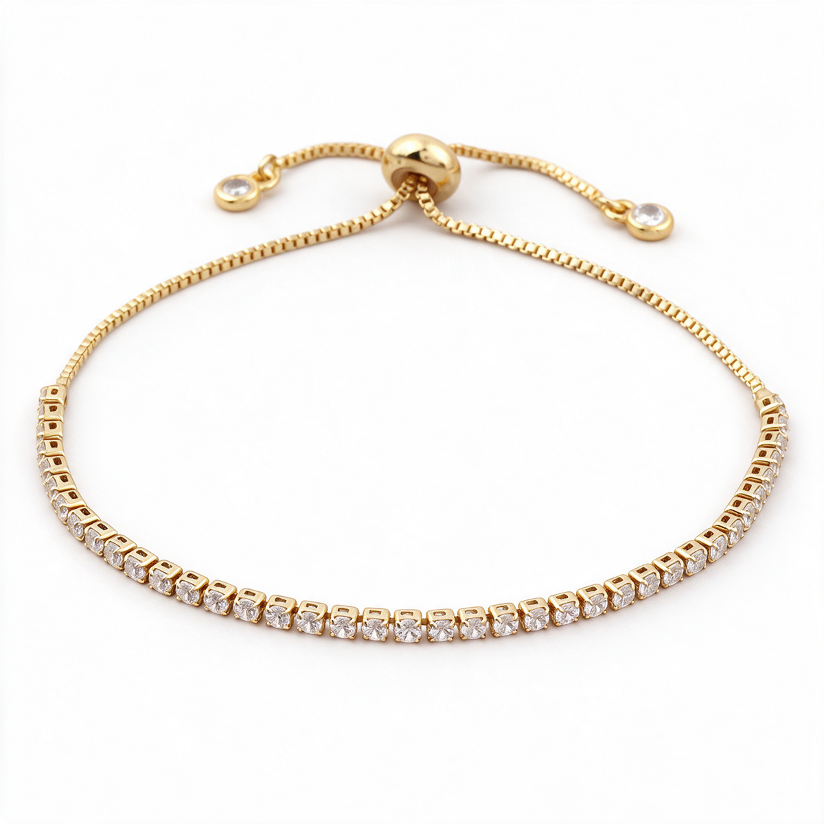 Adjustable Tennis Bracelet