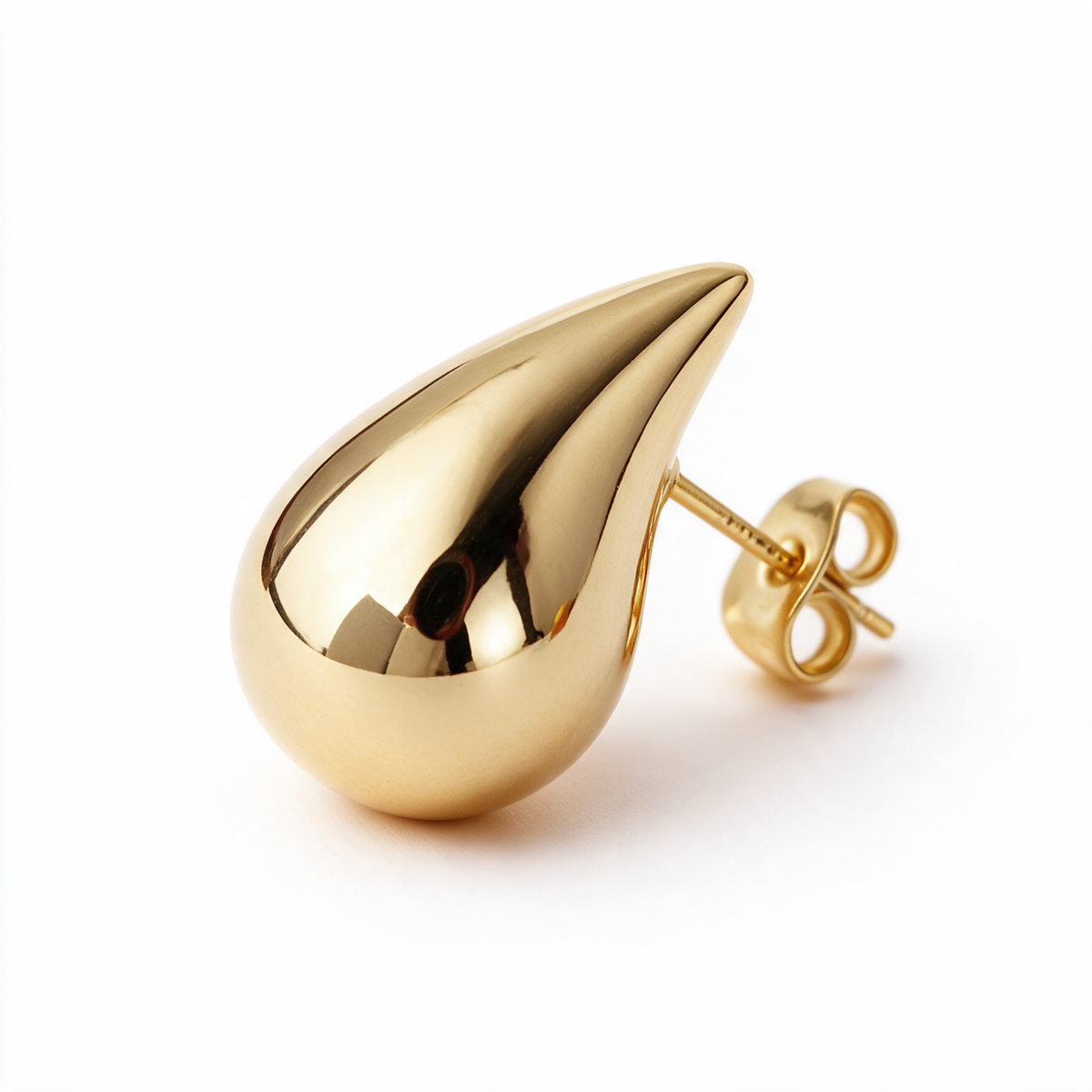 Chunky Drop Stud Earrings