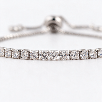 Adjustable Tennis Bracelet